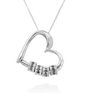 Tied Hearts Necklace ( Rose Gold )